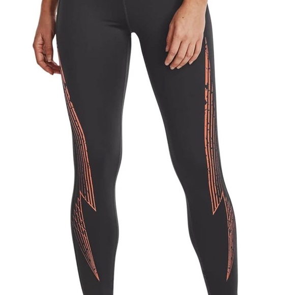 Under Armour Women’s Gray Outrun The Cold Tights - Picture 1 of 8